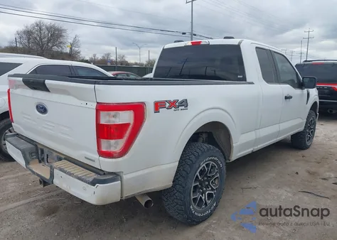 2022 Ford F-150 Xl из США, поврежденный, VIN 1FTEX1EP2NKE11229